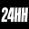 Website icon for 24hip-hop.com