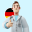 Website icon for medicalgerman.app